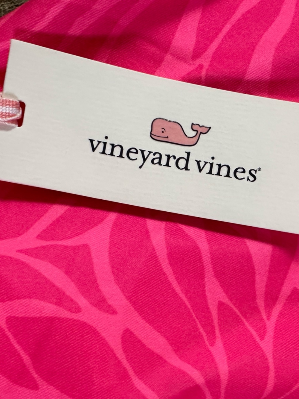 VINEYARD VINES Knockout Pink In Full Bloom Sankaty Swing Dress Sz Small - NWT! - Picture 10 of 10
